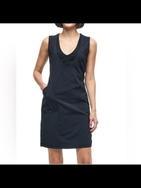 Sleeveless V-Neck Shift Dress